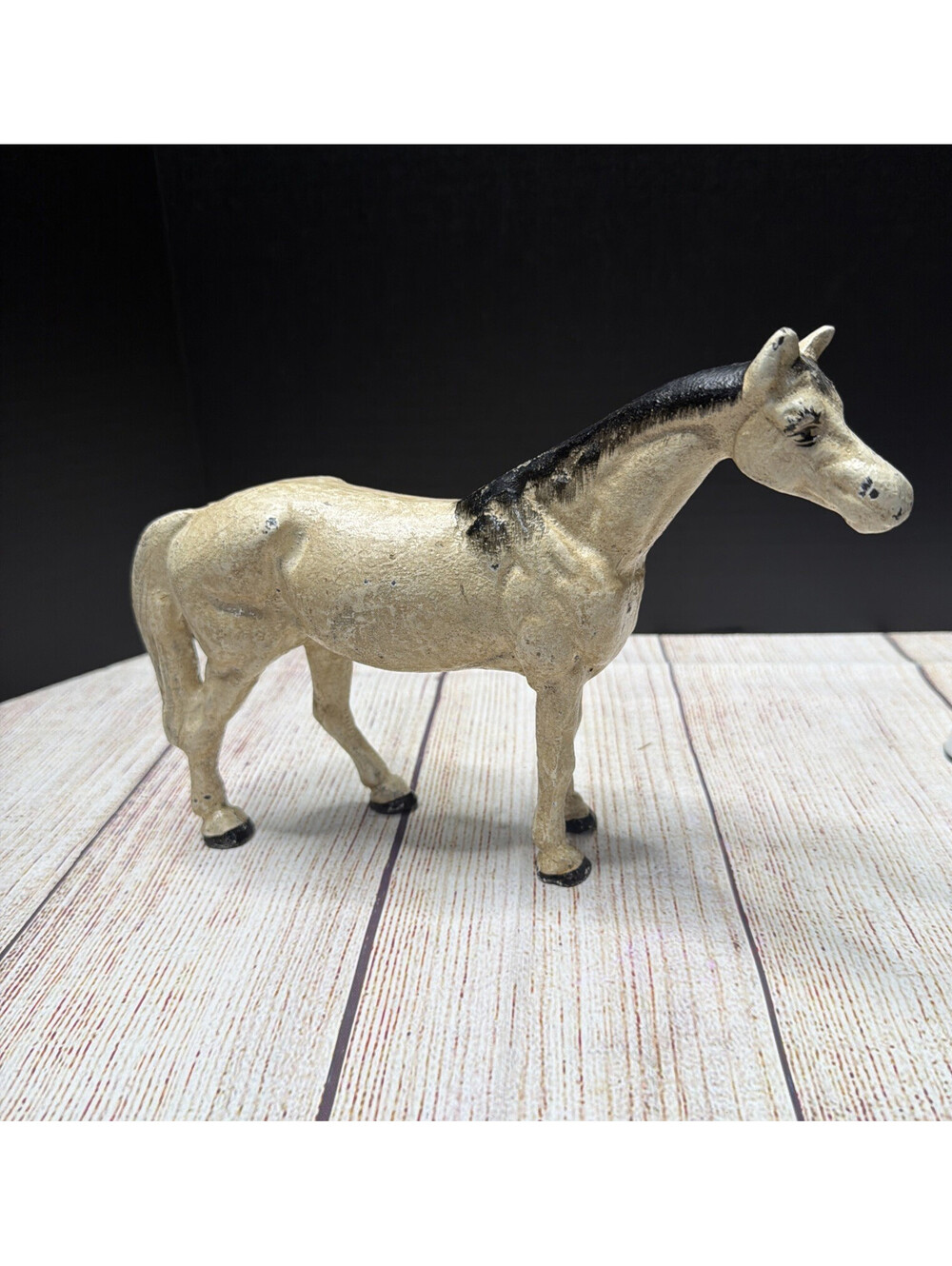 Vintage Cast Iron Horse Door Stop Heavy Solid Horse Door Stop
